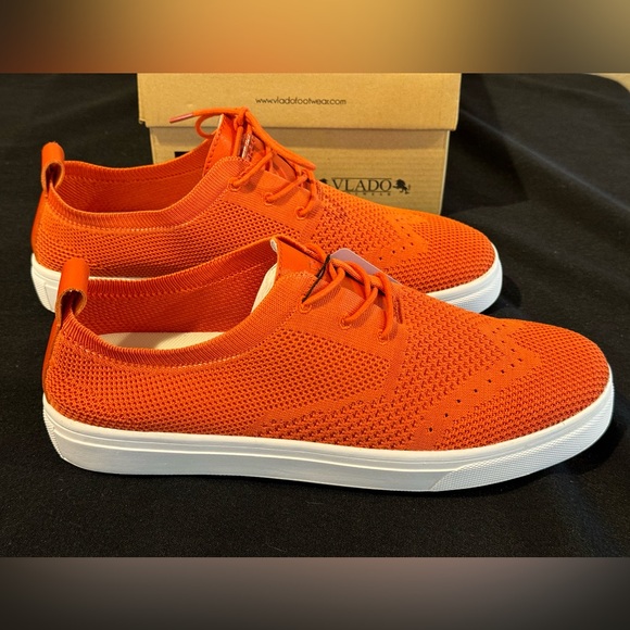 Vlado Footwear Men’s Venice sneakers size 9.5 color orange - Picture 3 of 7
